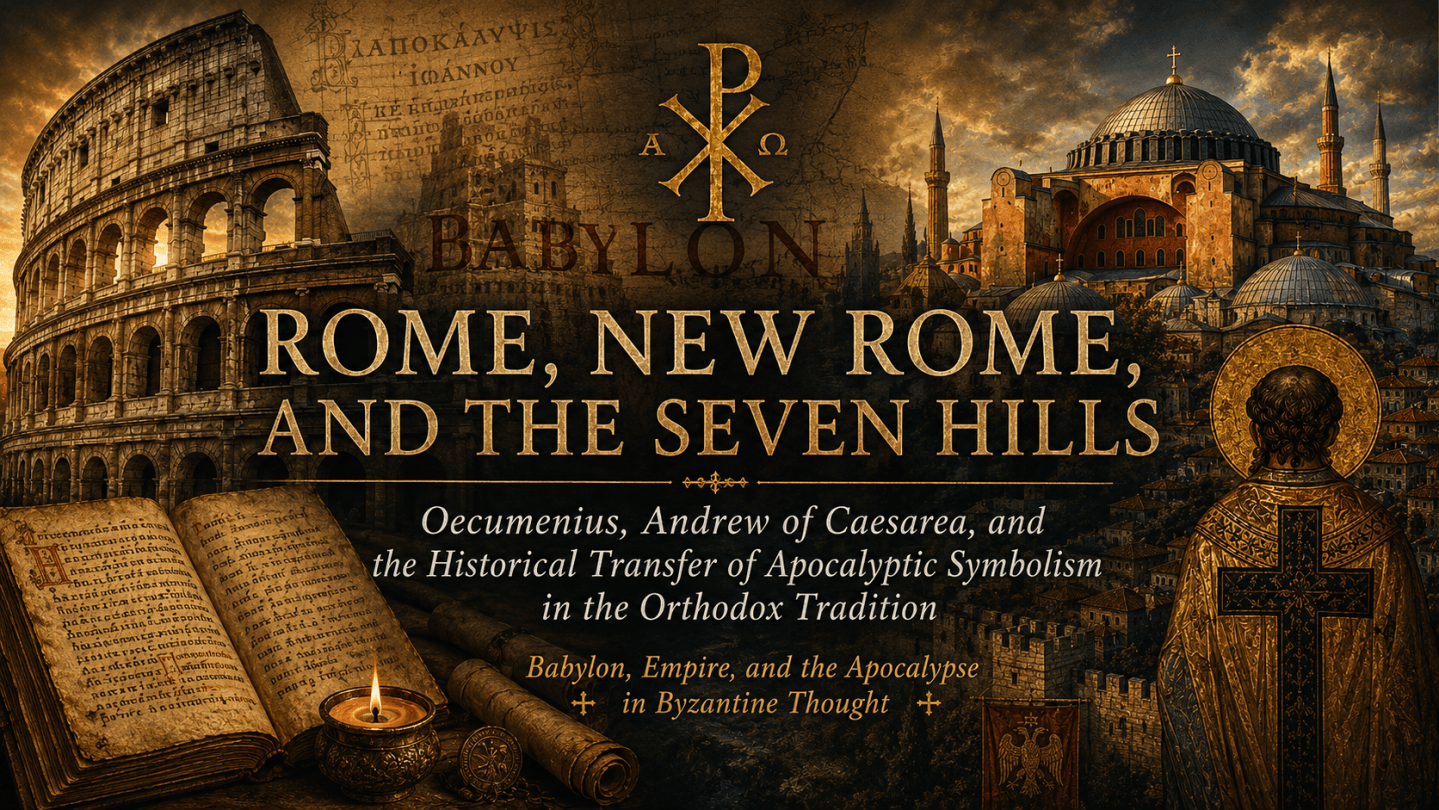 Rome, New Rome, and the Seven Hills: Oecumenius, Andrew of Caesarea ...